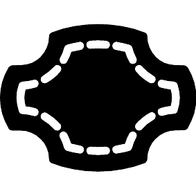 Gestrichelter Rahmen